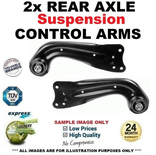 Rear axle suspension - 2x,