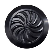 Black Round Air Vent Grille