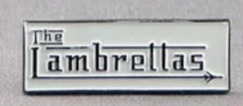 The lambrettas pin badge - the,