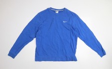 Nike Men's Blue 2XL Pullover Crew Neck Sweatshirt