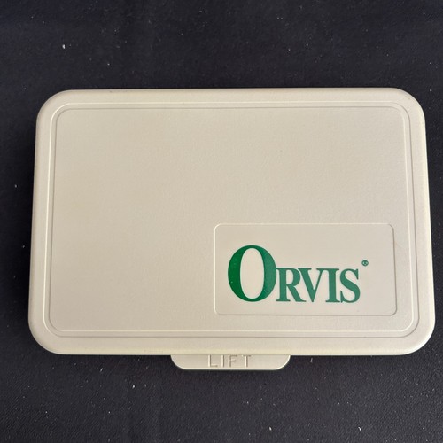 Vintage orvis fly fishing box - fly,