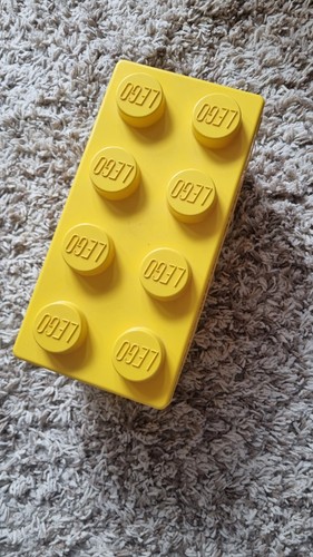 Lego yellow storage toy - lego,