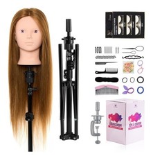 Hairdressing Head with Tripod