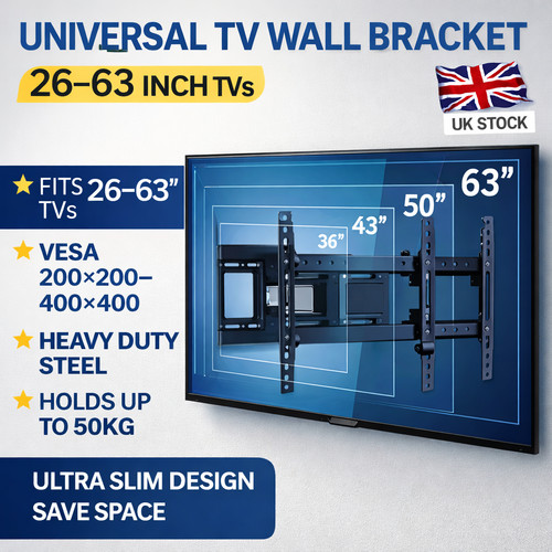 Heavy duty wall bracket - wall,