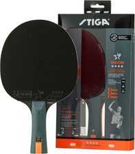 STIGA Vision 4-Star Table Tennis Racket ITTF Approved Bat with Crystal Technolog