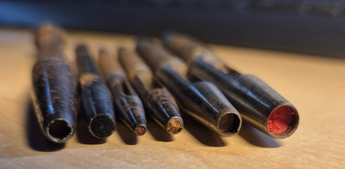 Vintage leather punches - 6,