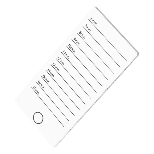 Acrylic false eyelash display - acrylic,