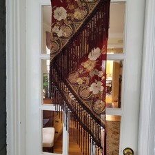 Floral Flamenco Style Scarf