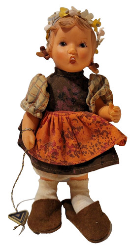 Vtg hummel flower - hummel, doll