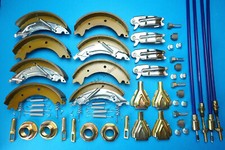 Twin Axle 200x50 Trailer Brake Shoe & Cable Kit for Knott GD84GTA IFOR WILLIAMS