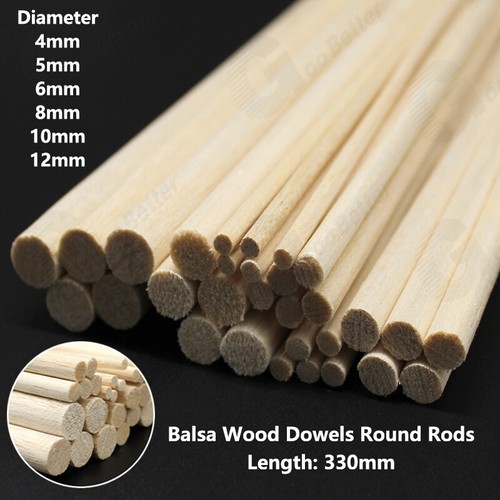 4mm 12mm solid - solid, balsa