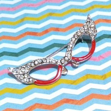 Quirky Carnival Masque Brooch