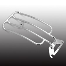 Chrome Steel Solo Seat Luggage