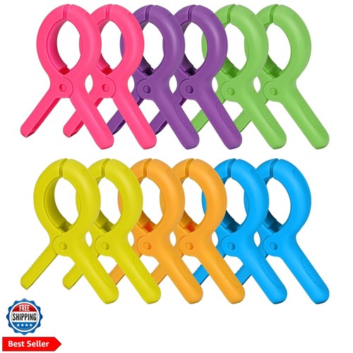 Beach towel clips - beach, plastic