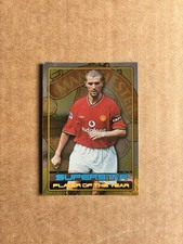 Topps Premier Gold 2001 - Superstar Gold Foil #S1 Roy Keane Manchester United
