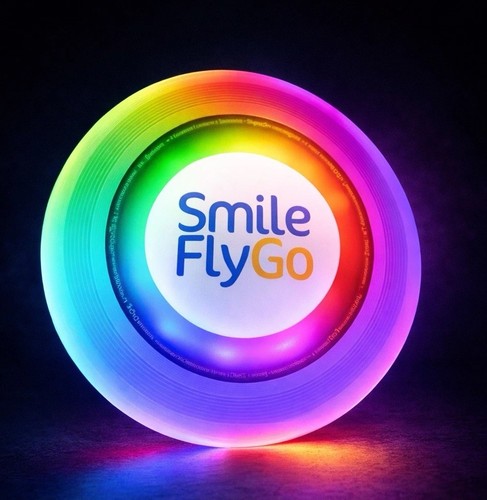 Led flying disc - flying, 60