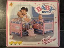 Baby Born Dolls Wooden Playpen