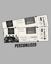 Coldplay Personalised Souvenir