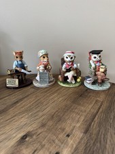 The Leonardo Collection 4 Figurines Little Nook Collectible