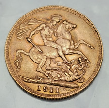 22ct Gold Sovereign George V