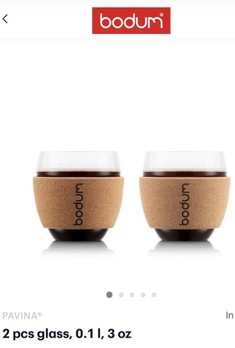 Bodum pavina glass and cork - glass,
