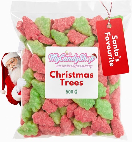 Fizzy christmas tree sweets - fizzy,