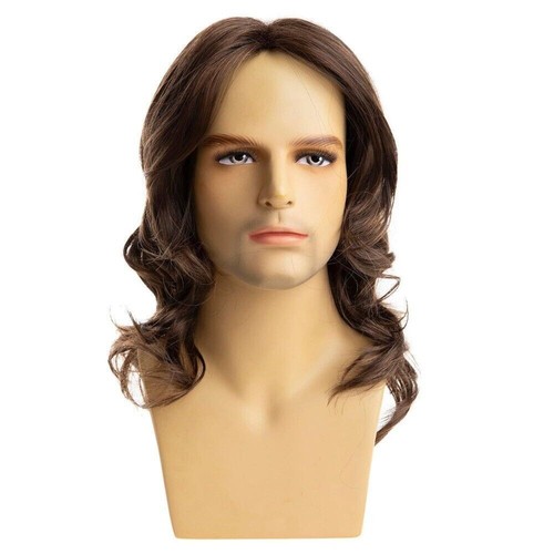 Men wig middle - middle, long