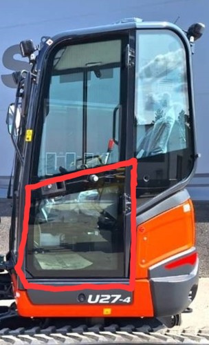 Lower door glass for - lower,