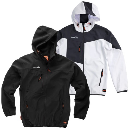 Mens scruffs softshell - scruffs, zip