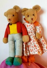 Pair of vintage old Edith