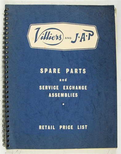 Villiers jap motorcycle engine - jap,