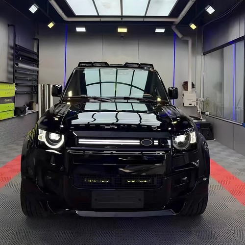 Led light gloss black front - led,