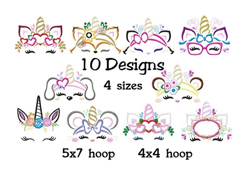 Machine embroidery design - machine, 10