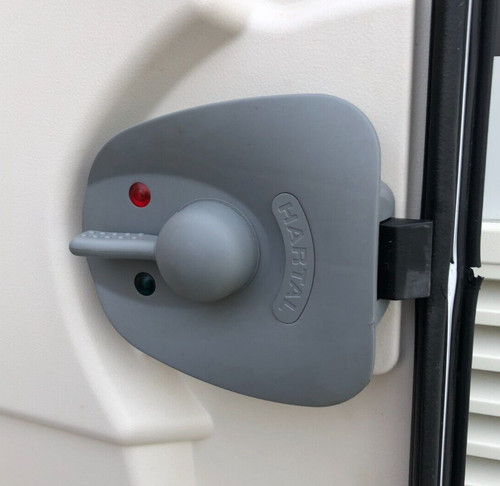 Hartal door lock grey - hartal, inner