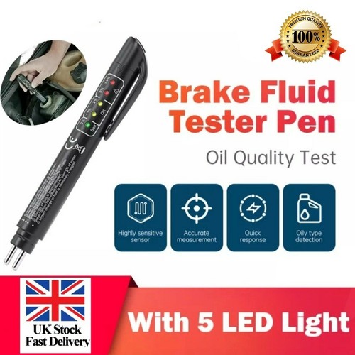 Car brake fluid - tester, for