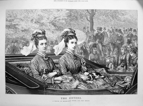 Original old antique - antique, print