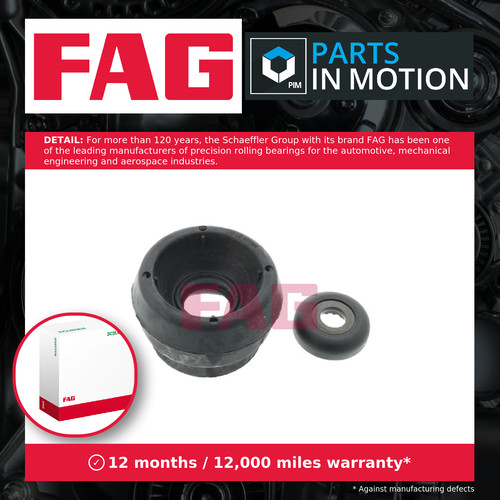 Top strut mounting - top, front
