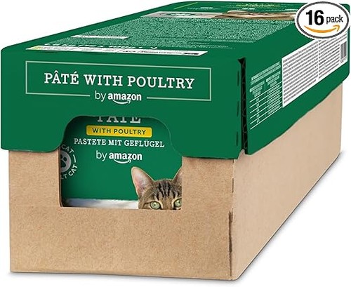 Wet cat food paté - cat, with