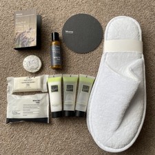 Westin Marriott Hotel Canada Slippers, Coaster + complimentary toiletries 
