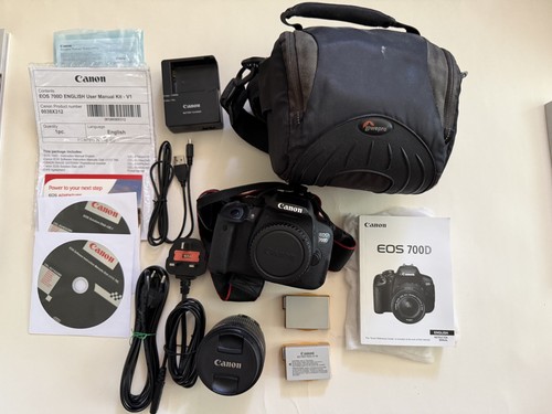 Canon eos 700d 0mp - canon, 18.0mp