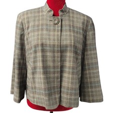 Vintage Tapemesure Brown Plaid