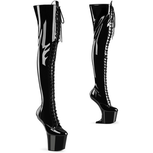 Pleaser heelless lace - pleaser, up