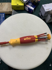 1 set x WIHA - 6.0 283109 screwd, 6pcs, insulated 1kVAC Phillips (Missing 1 Clip