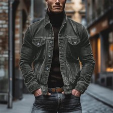 Men's Corduroy Jacket Fashion