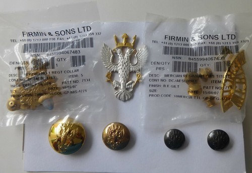 Cap collar badges shoulder - &, badges,
