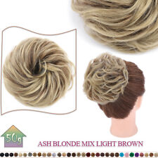 UK Curly Messy Bun Hair Piece