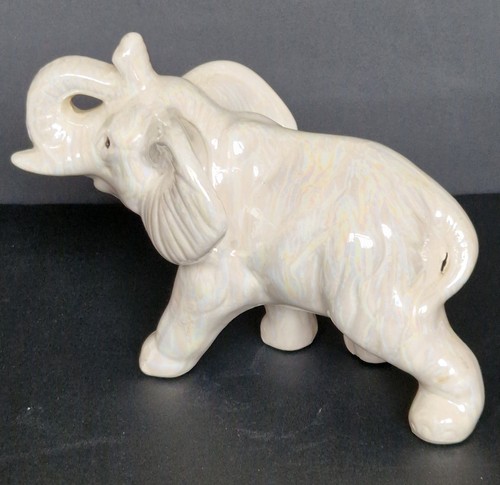 Vintage ceramic elephant - vintage,
