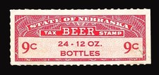 Nebraska Beer Tax Stamp -