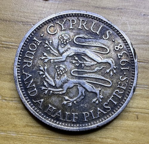 1938 cyprus george 1 - cyprus, 4