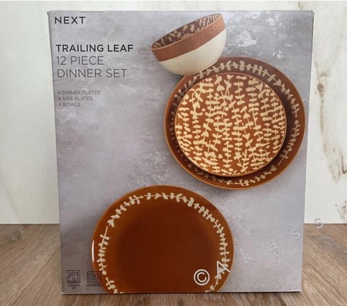 Next 12pc rust orange trailing - rust,